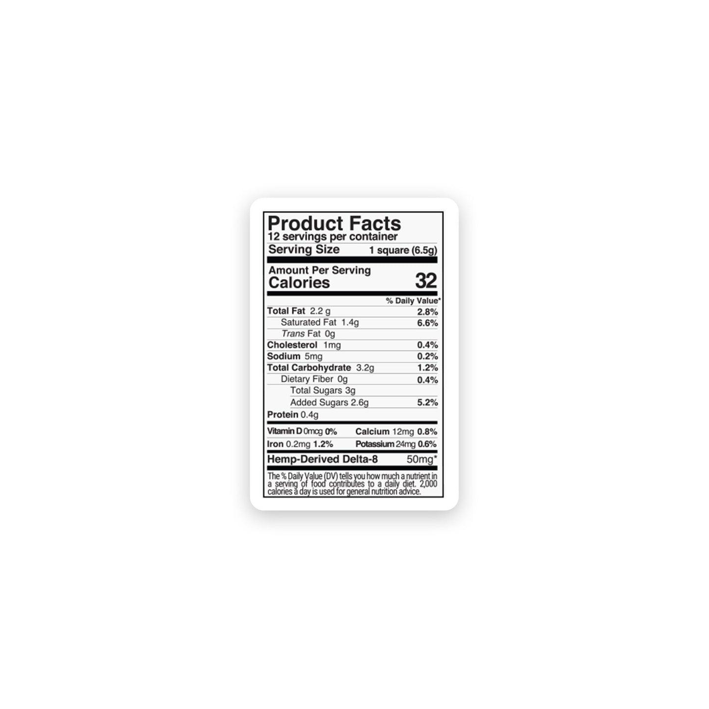 600mg Milk Chocolate & Candies Bar – Delta 8 – Chill Plus
