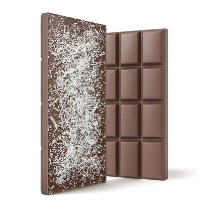 600mg Milk Chocolate & Coconut Flakes Bar – Delta 8 – Chill Plus
