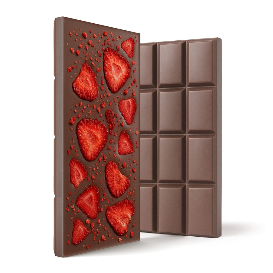600mg Milk Chocolate & Strawberries Bar – Delta 8 – Chill Plus