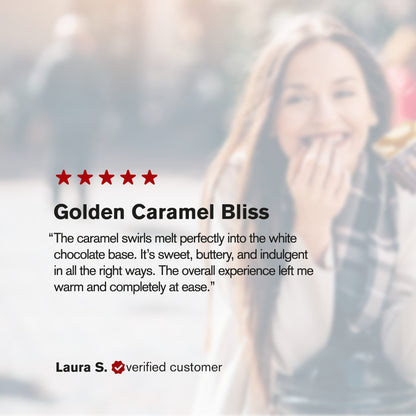 600mg White Chocolate & Caramel Bar – Delta 8 – Chill Plus
