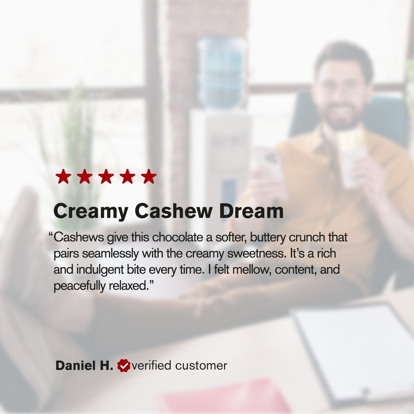600mg White Chocolate & Cashews Bar – Delta 8 – Chill Plus