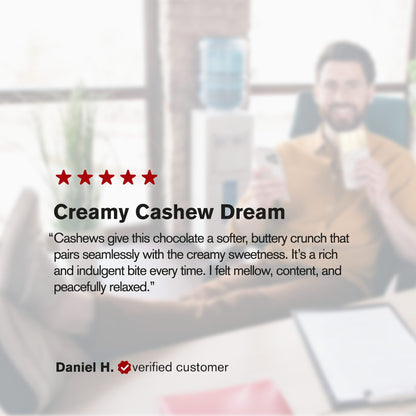 600mg White Chocolate & Cashews Bar – Delta 8 – Chill Plus