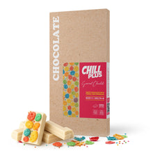600mg White Chocolate with Cereal & Sprinkles Bar – Delta 8 – Chill Plus