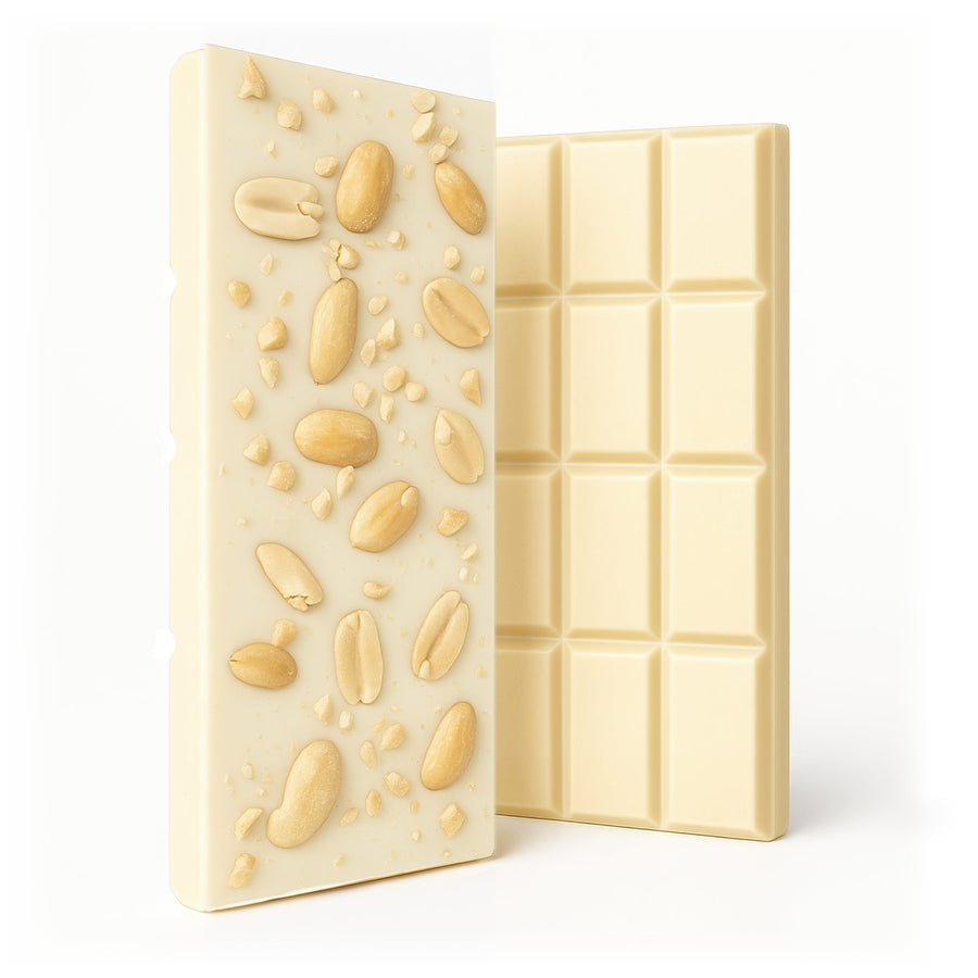 600mg White Chocolate & Peanuts Bar – Delta 8 – Chill Plus