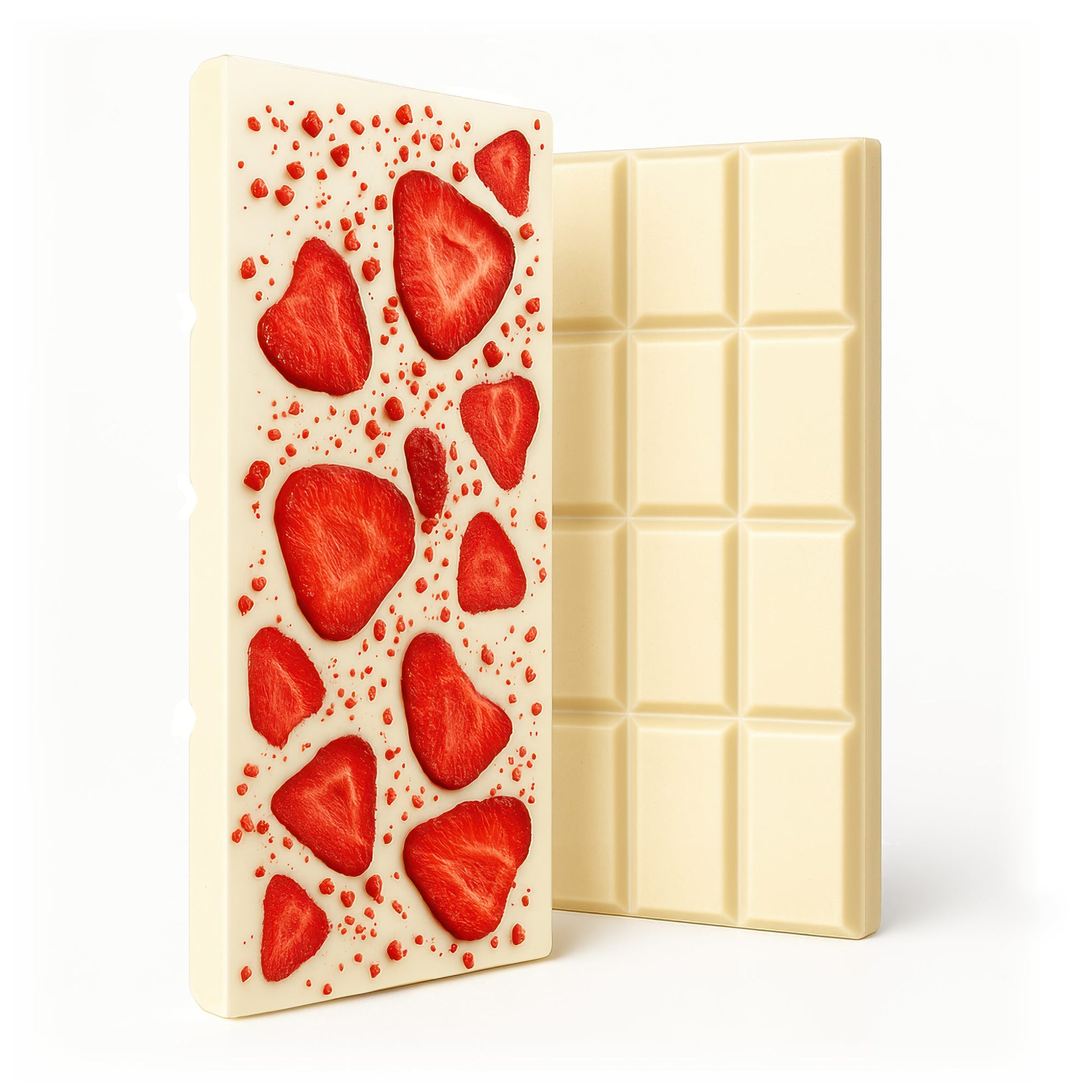 600mg White Chocolate & Strawberries Bar – D8 – Chill Plus