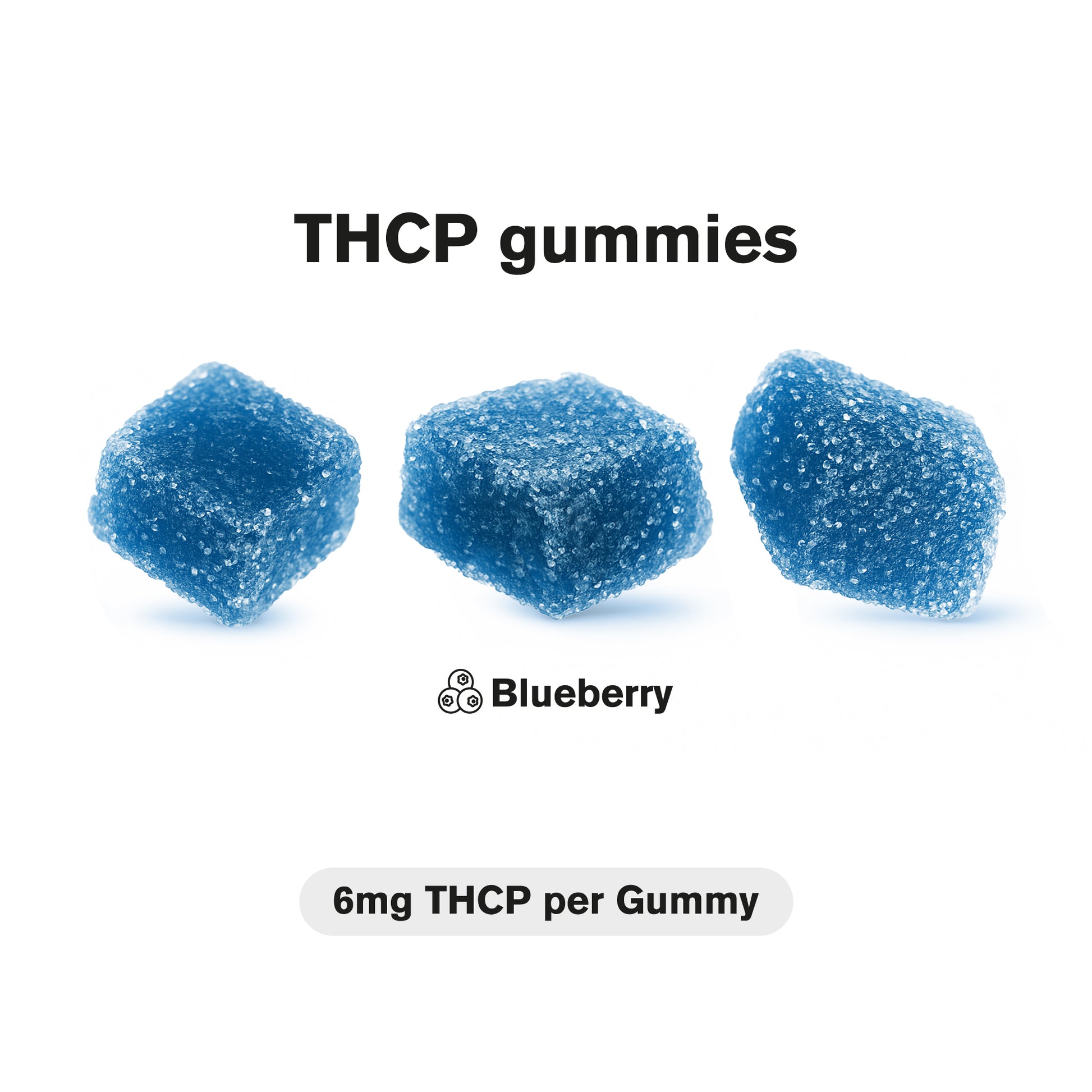6mg THCP Gummies - Blueberry - Chill Extreme