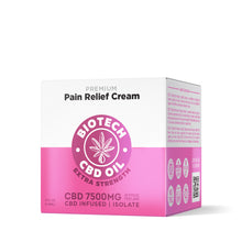 7,500mg CBD Pain Relief Cream - 4oz - Biotech CBD