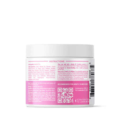 7,500mg CBD Pain Relief Cream - 4oz - Biotech CBD