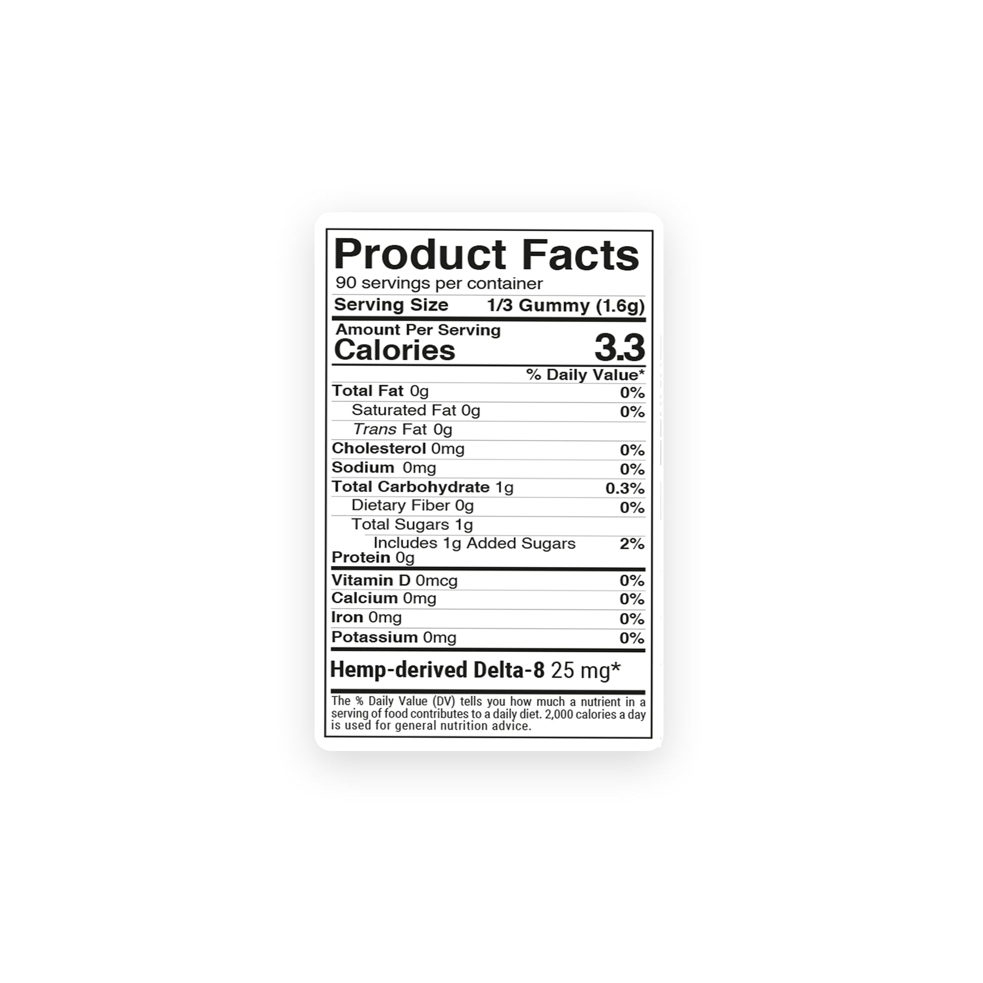 75mg Delta 8 Gummies - Tropical Mix - Chill Extreme