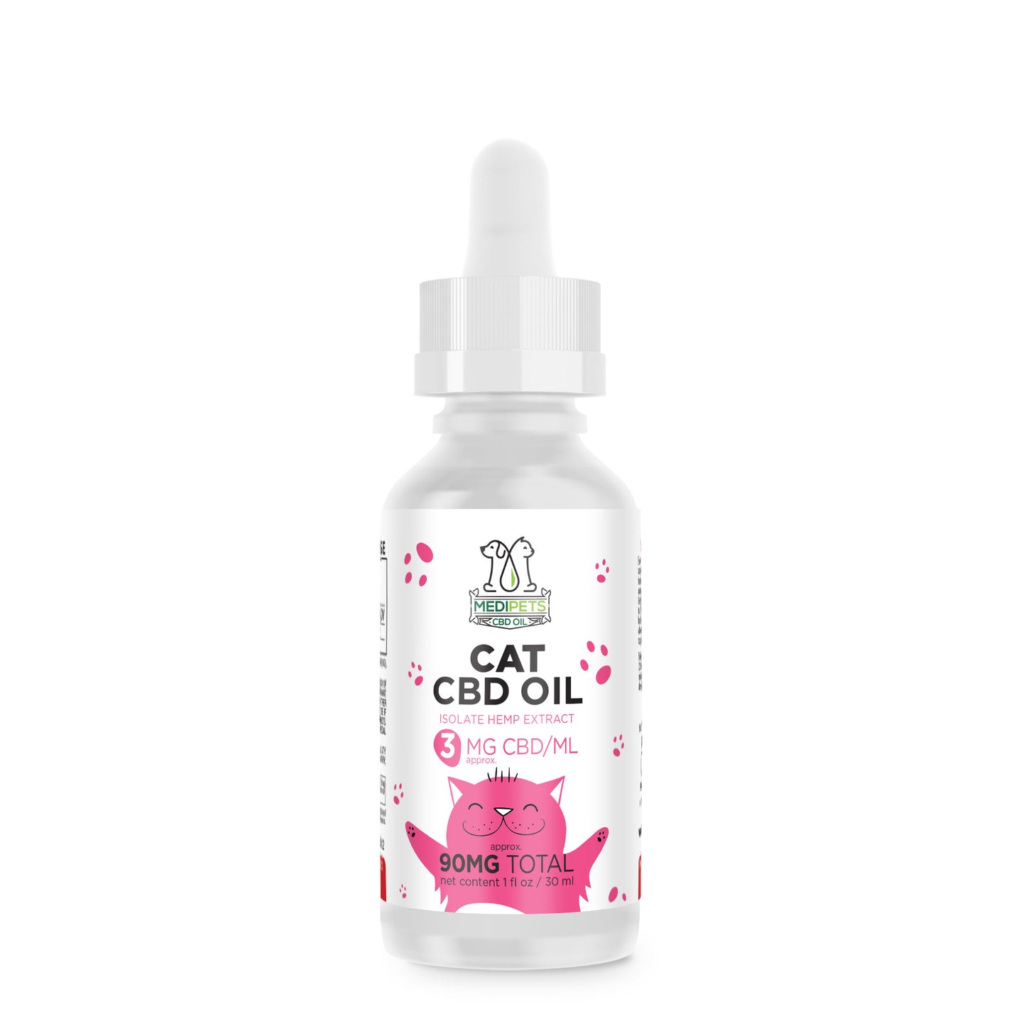 90mg CBD Pet Oils For Cats - MediPets