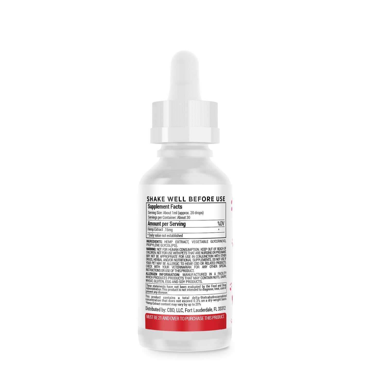 90mg CBD Pet Oils For Cats - MediPets