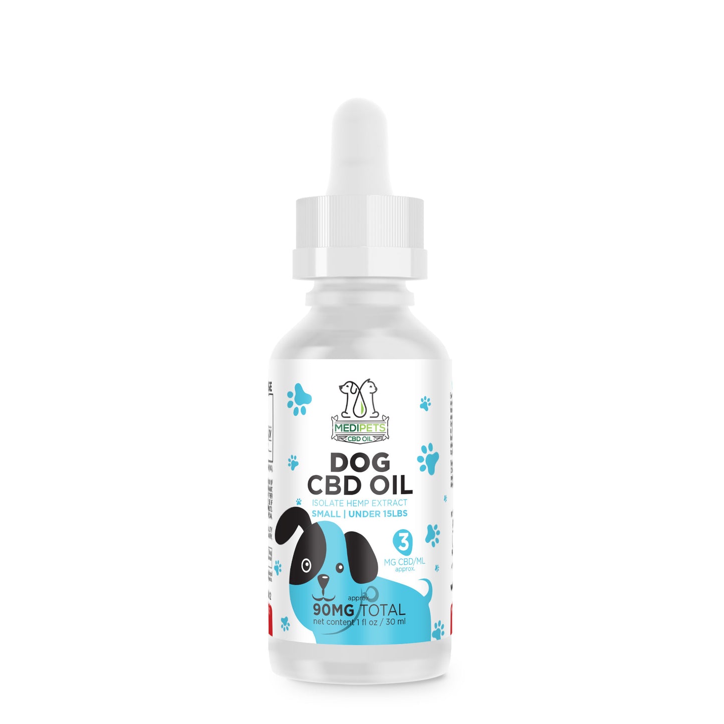 90mg CBD Pet Oils For Small Dogs – MediPets