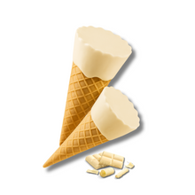 100mg White Chocolate Waffle Cones - D8, THCP - Chill Plus
