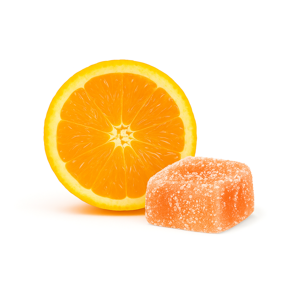 25mg Delta 8 THC Gummy - Orange Creamsicle - Bites