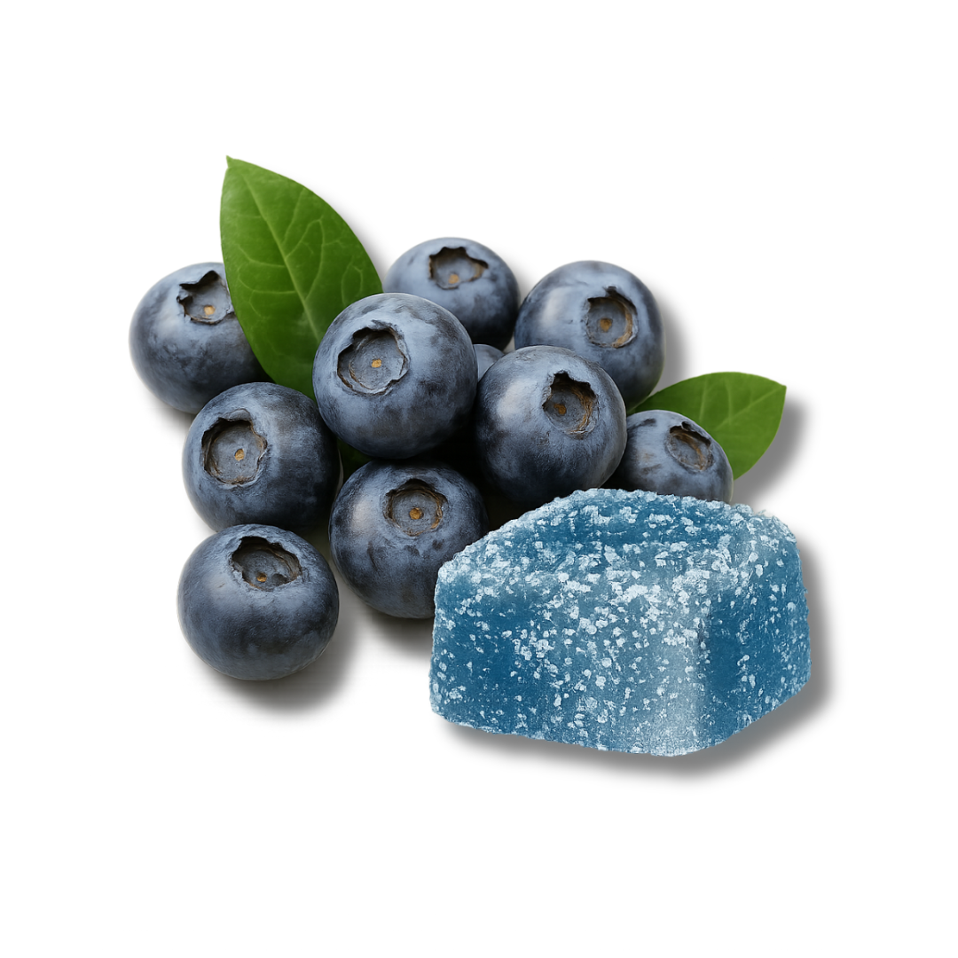 50mg HHC Gummy - Blueberry - Bites