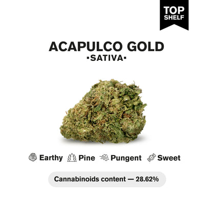 Acapulco Gold Flower - Sativa - THCA