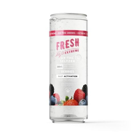 200mg Berries THCa Seltzer - D9 Nano - Fresh