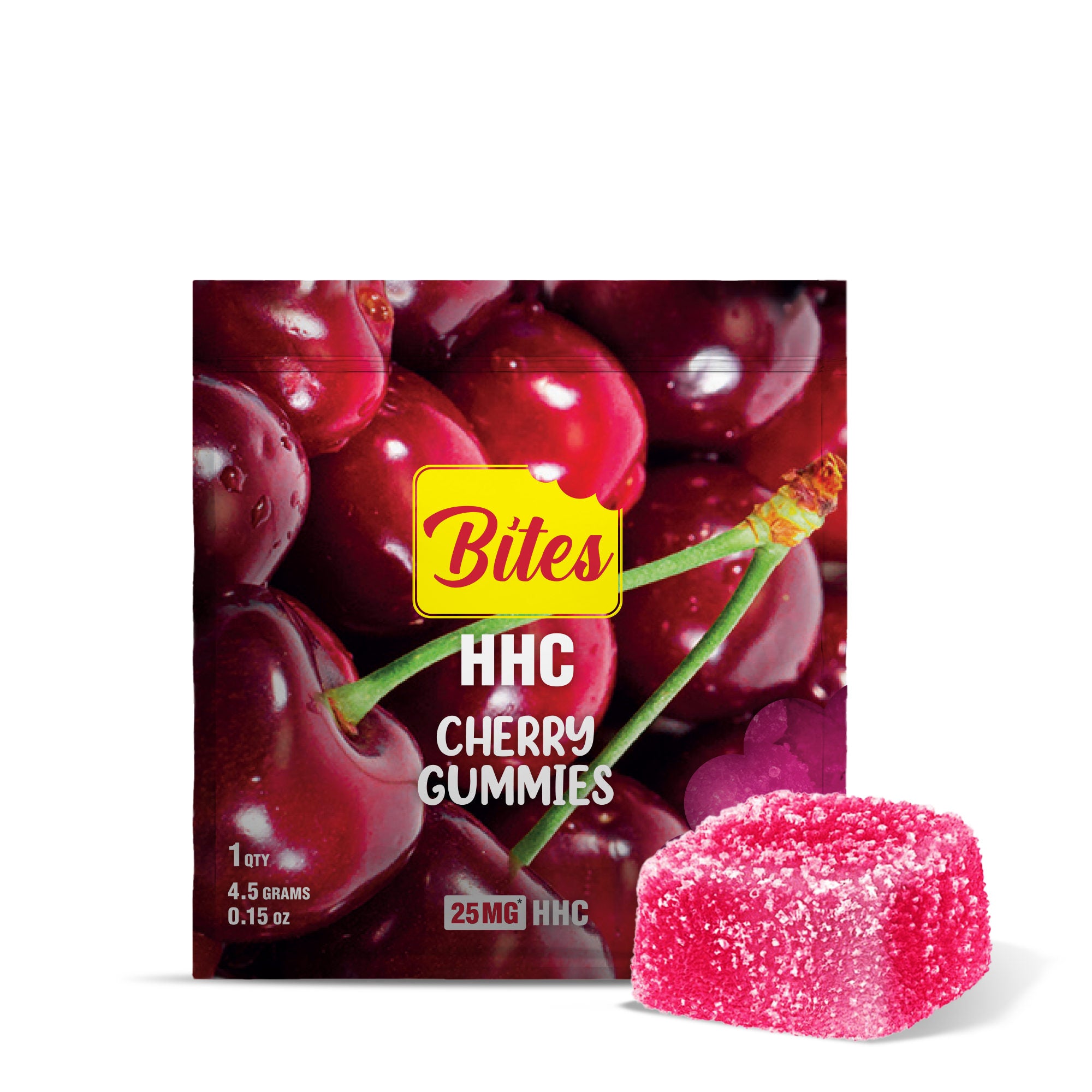 25mg HHC Gummy - Cherry - Bites