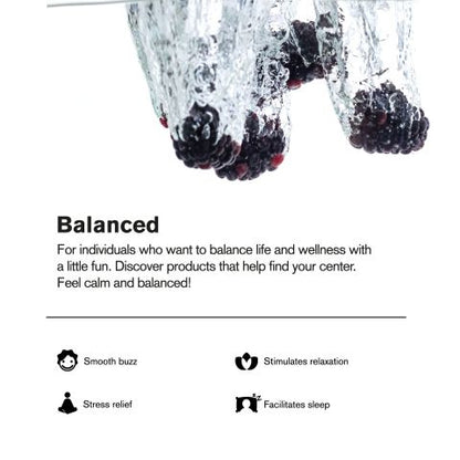 200mg Blackberry THCa Seltzer - D9 Nano - Fresh