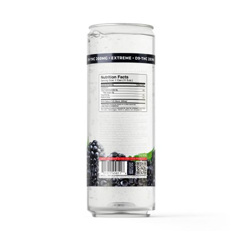 200mg Blackberry THCa Seltzer - D9 Nano - Fresh