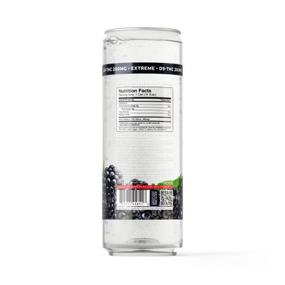 200mg Blackberry THCa Seltzer - D9 Nano - Fresh