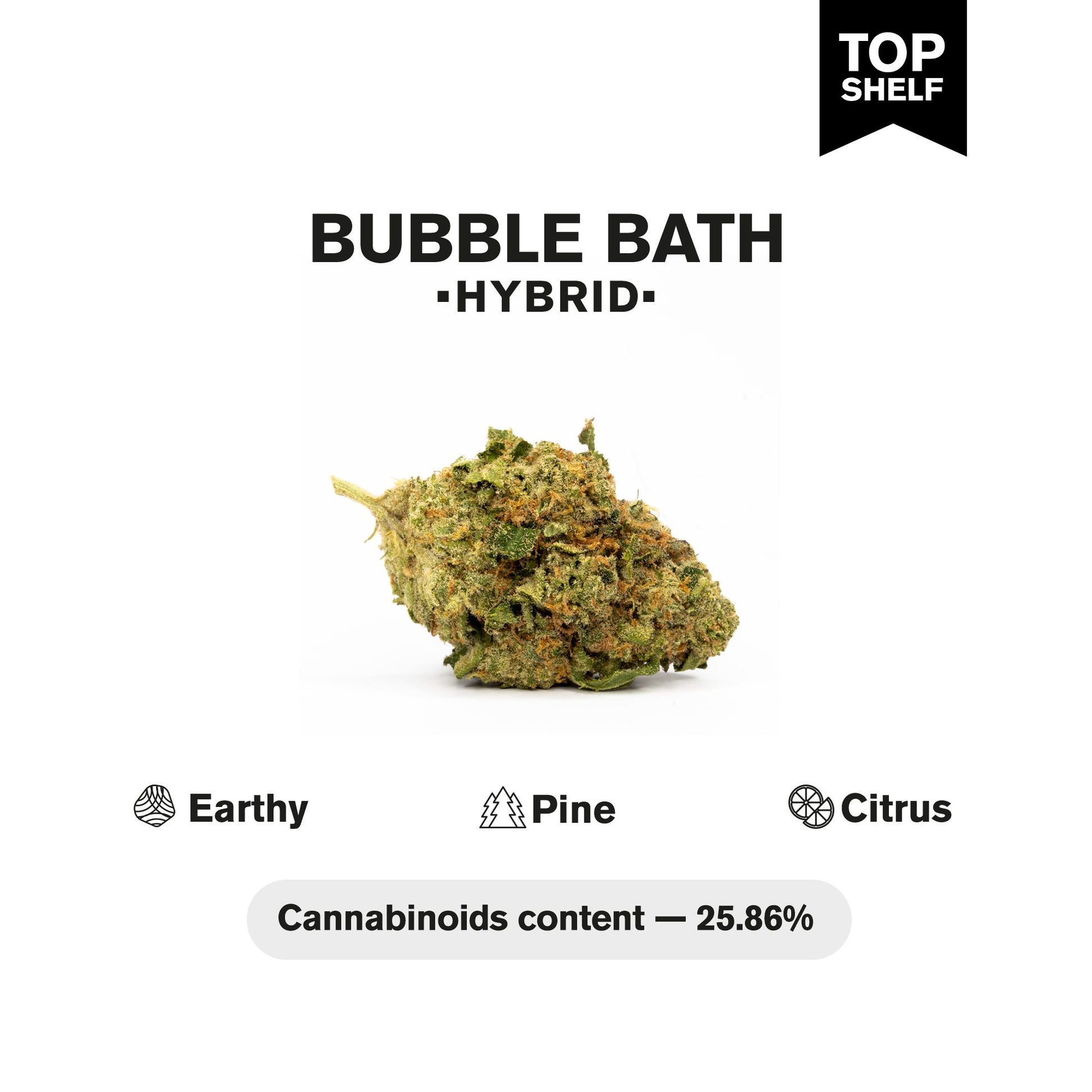 Bubble Bath Flower – Hybrid – THCA