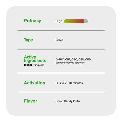 Calm Blend - 2000mg Vape Cart - Indica - 2ml - Blends by Fresh