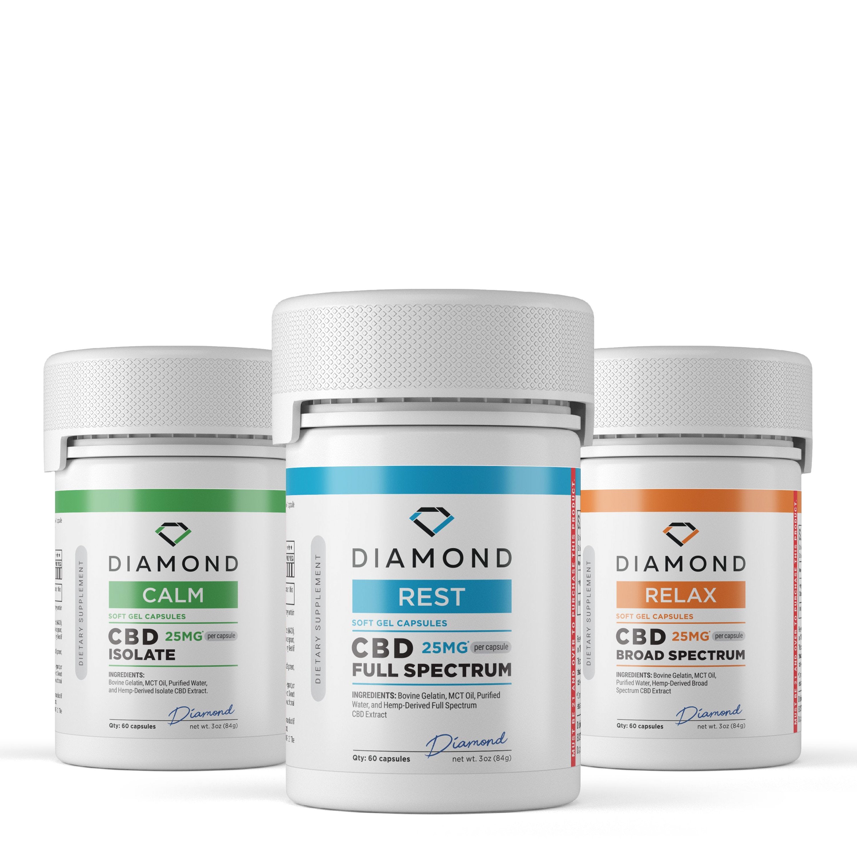 CBD Capsules Bundle - Diamond