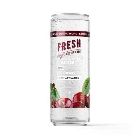 200mg Cherry THCa Seltzer - D9 Nano - Fresh