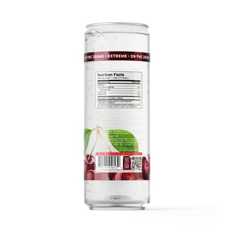200mg Cherry THCa Seltzer - D9 Nano - Fresh