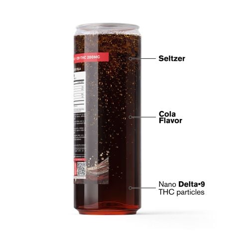 200mg Cola THCa Seltzer - D9 Nano - Fresh