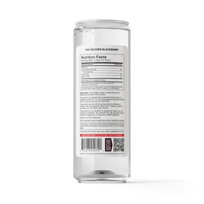 D9 Nano Blackberry THC Seltzer - 100mg - Fresh