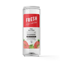 D9 Nano Strawberry THC Seltzer - 100mg - Fresh