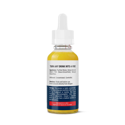 D9 Nano Unflavored Oil Drops - 1,200mg - Chill Plus