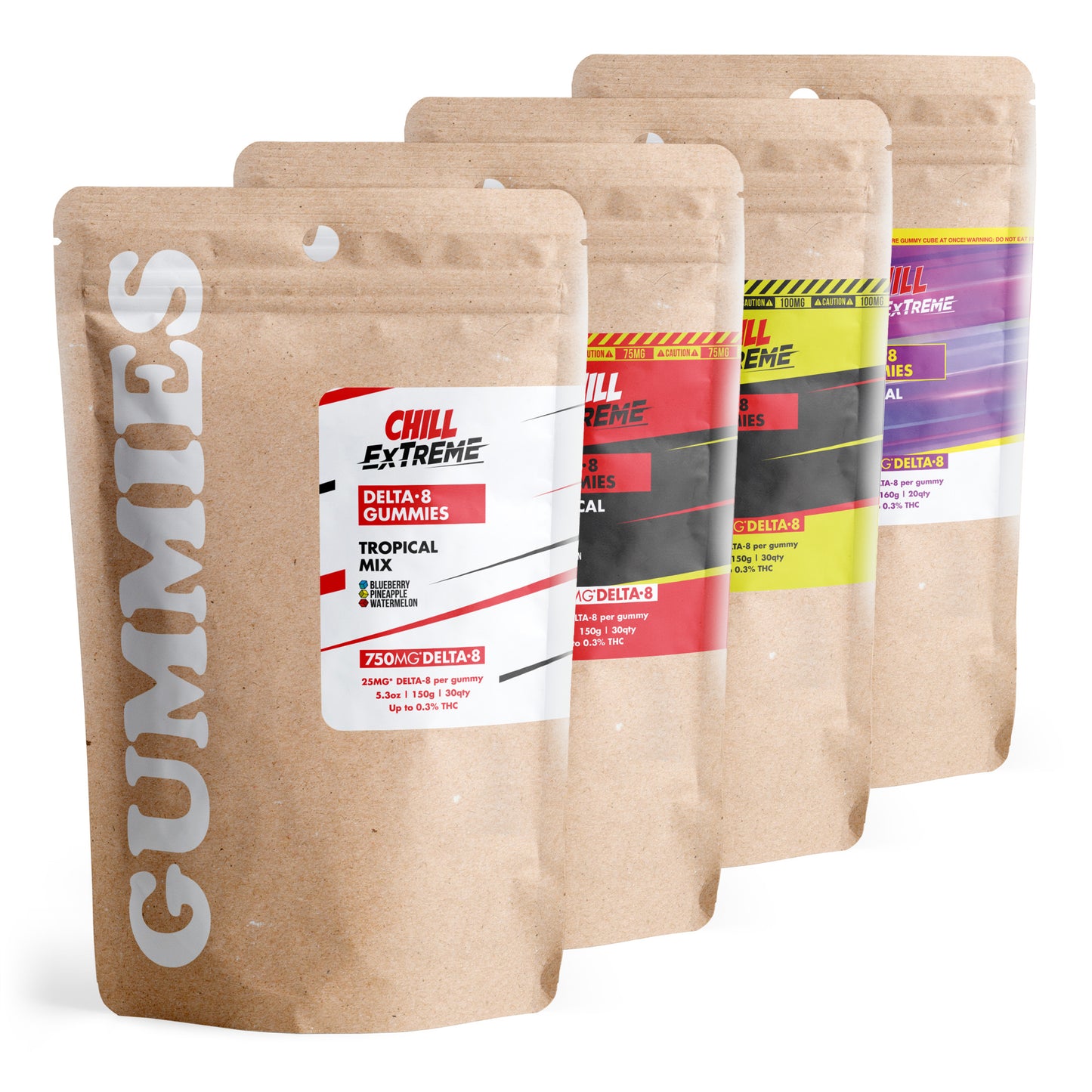 Delta 8 Gummies Bundle - Chill Extreme