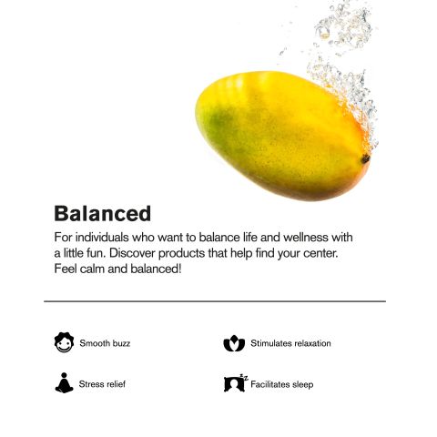 Delta 9 Nano Mango THC Seltzer - 100mg - Fresh