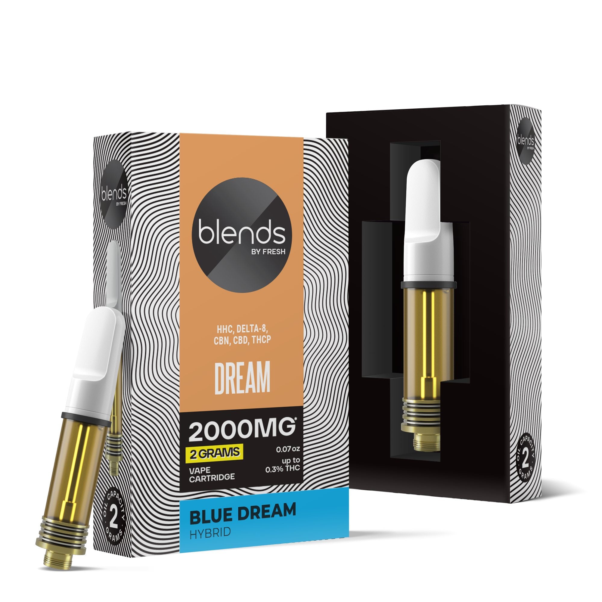 Dream Blend - 2000mg Vape Cart - Hybrid - 2ml - Blends by Fresh