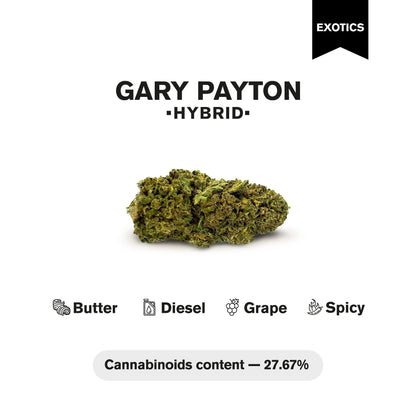 Gary Payton Flower – Hybrid – THCA