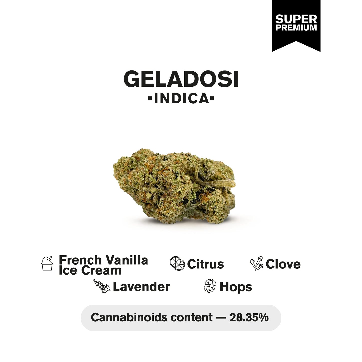 Geladosi Flower - Indica - THCA