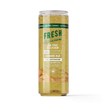 200mg Ginger Ale THCa Seltzer - D9 Nano - Fresh