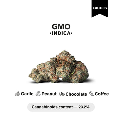 GMO - THCA Flower - Indica - 3.5g