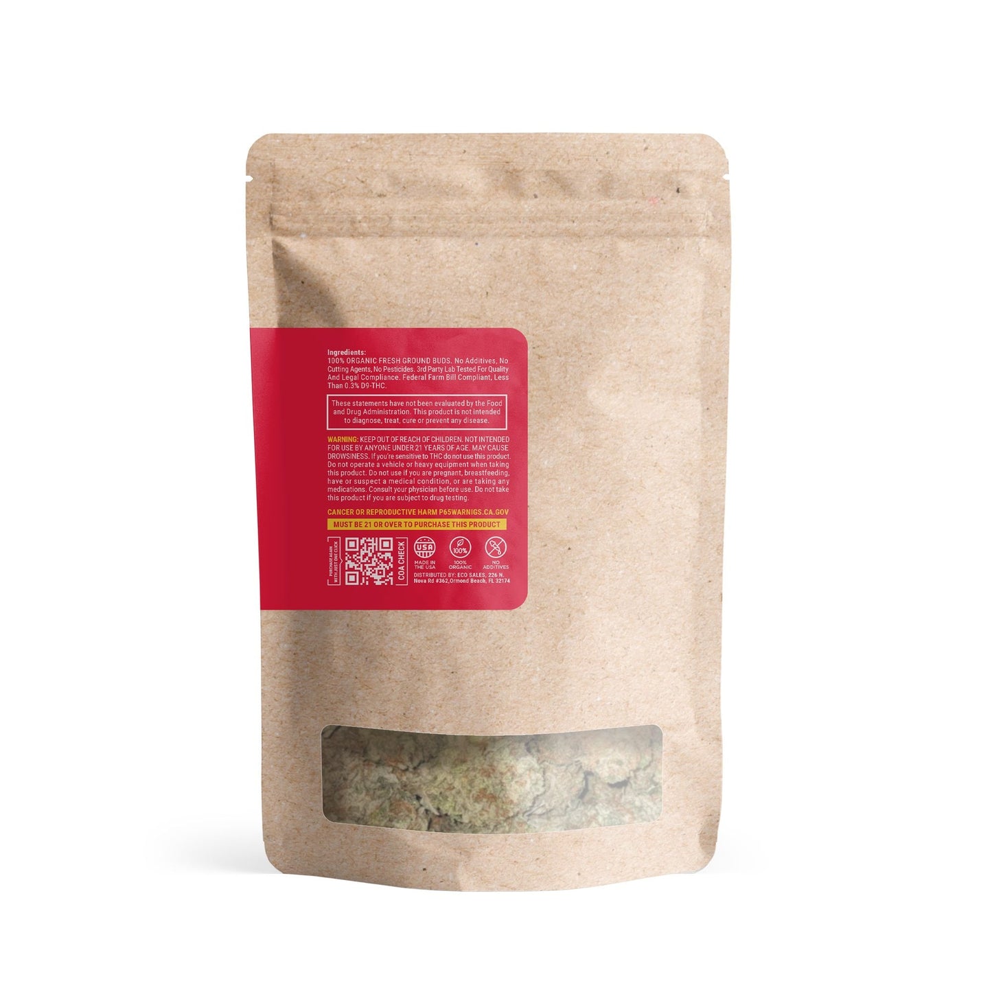 Green Crack Flower - Sativa - THCA