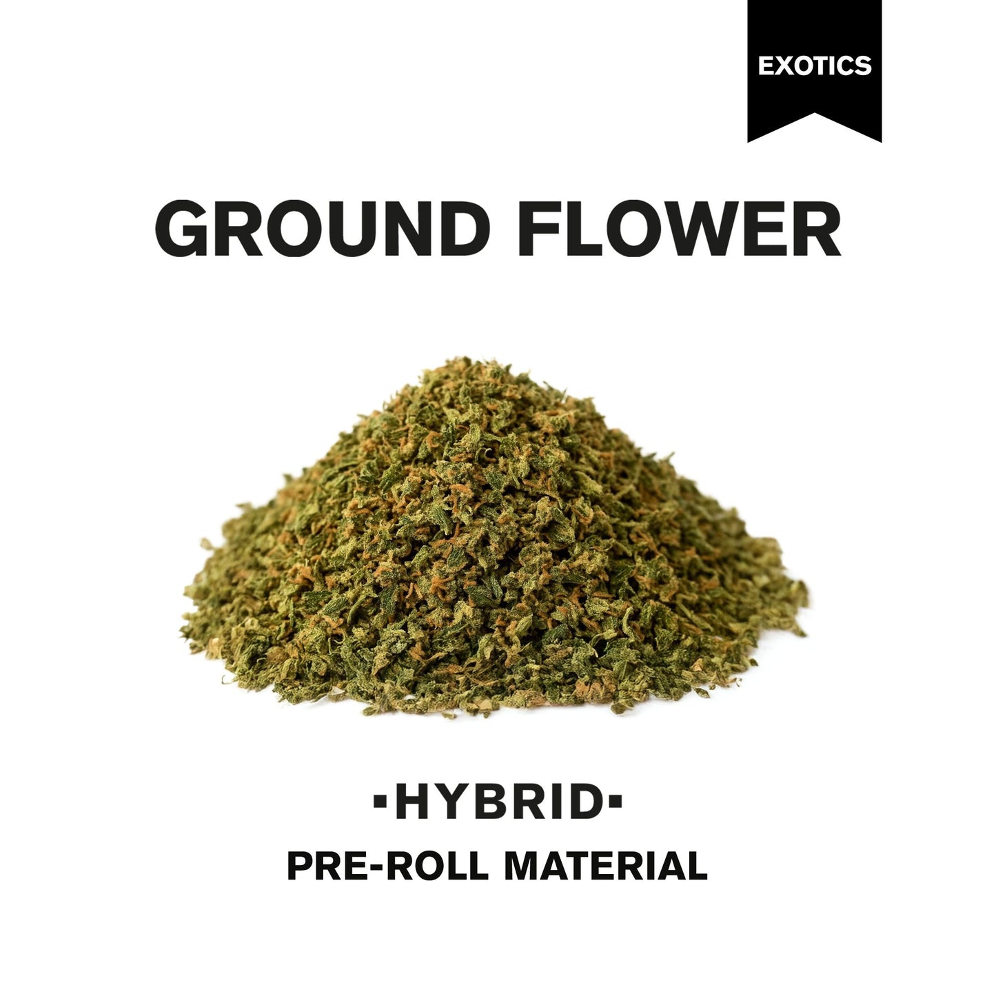 Hybrid Blend Ground Flower - Hybrid Blend - THCA
