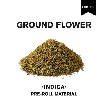 Indica Blend Ground Flower - Indica - THCA