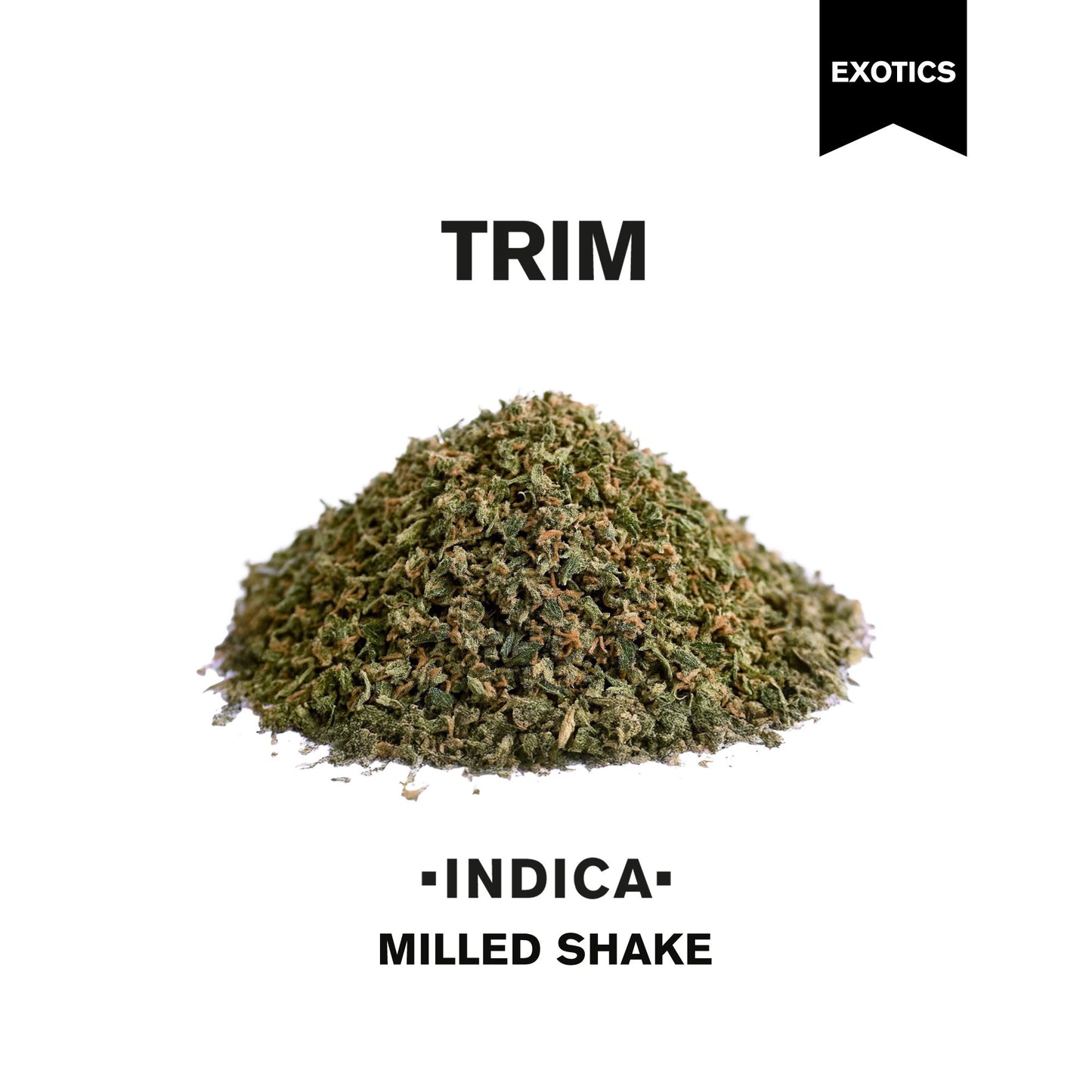 Indica Blend Trim Flower - Indica - THCA