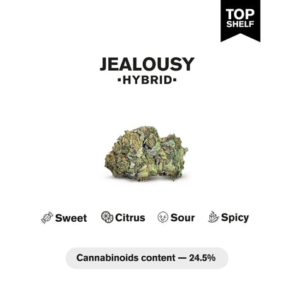 Jealousy Flower – Hybrid – THCA