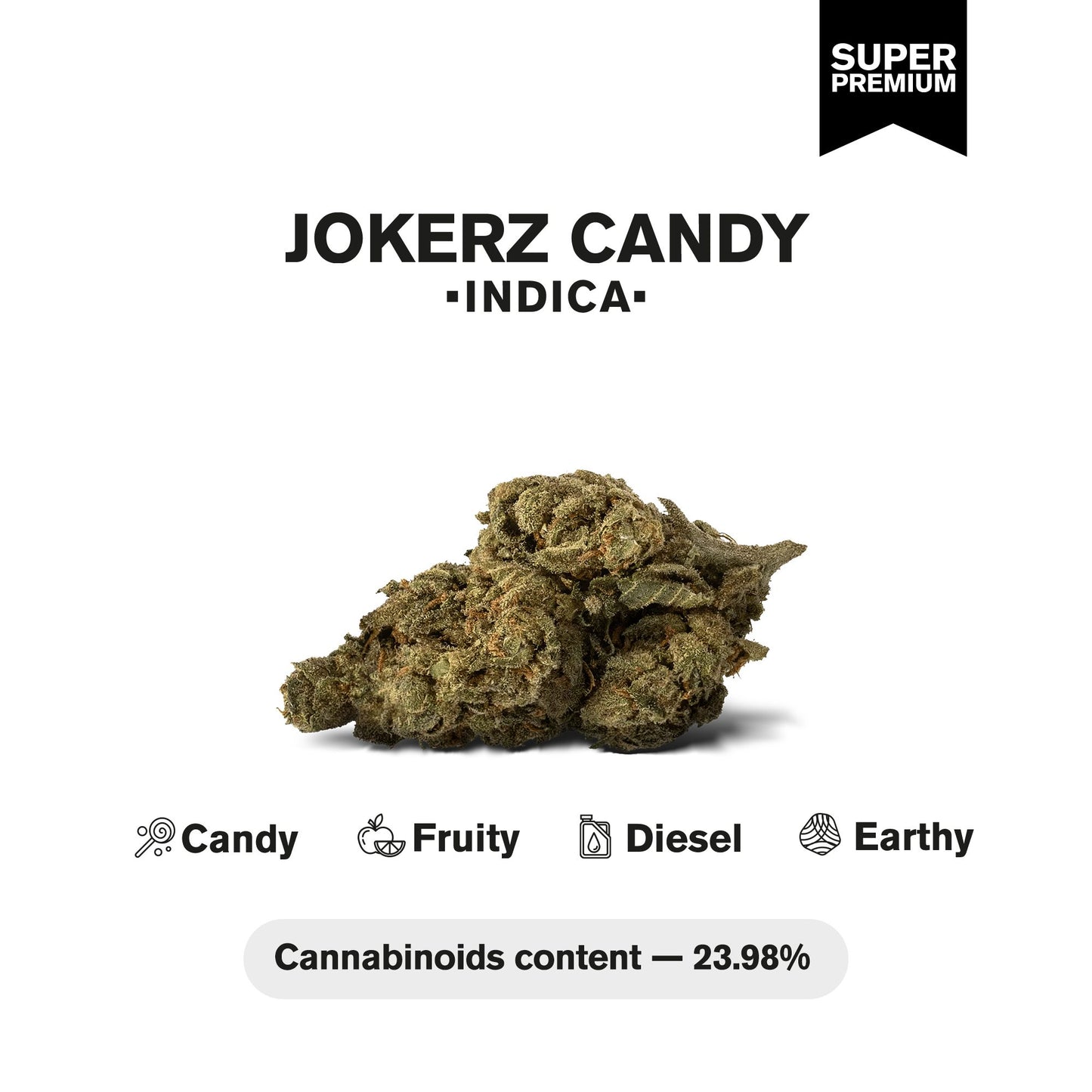 Jokerz Candy Flower - Hybrid - THCA