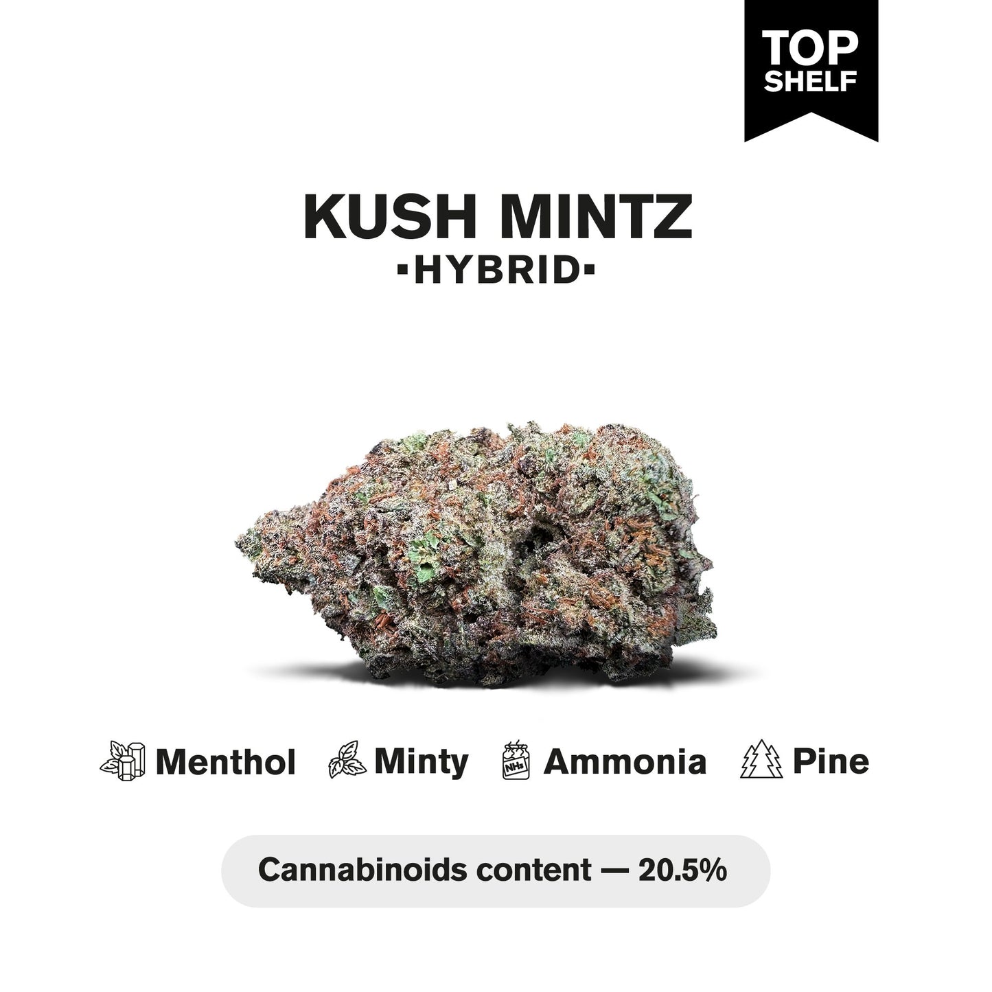 Kush Mintz Flower - Hybrid - THCA