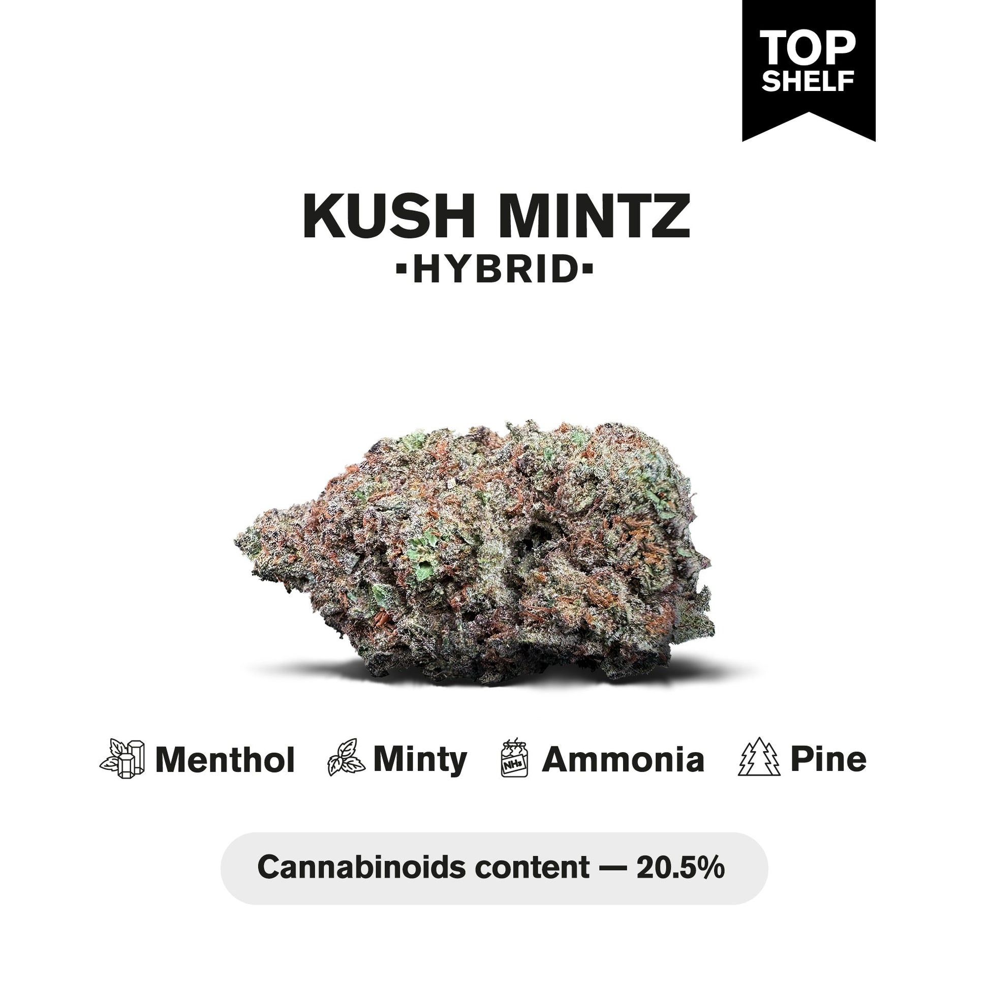 Kush Mintz Flower - Hybrid - THCA