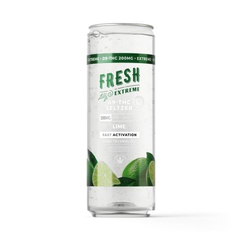200mg Lime THCa Seltzer - D9 Nano - Fresh
